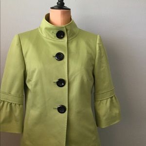 Tahari Trumpet Sleeves Blazer